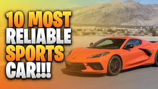 10 Most Reliable Sports Cars [upl. by Ahsennek]