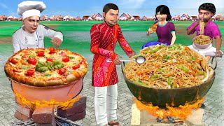 Garib Ka Matka Pizza School Picnic Maggi Noodles Hindi Stories Collection Hindi Kahani Moral Stories [upl. by Hayilaa272]