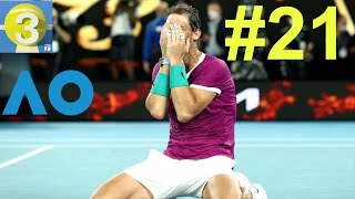 AO Final Nadal wins Australian Open over Medvedev from Down Two Sets  Three Ep 76 [upl. by Tyra]