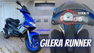 GILERA RUNNER 125CC POV [upl. by Hutt166]