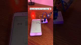 IOT 🔥notification system shorts ytshorts iotproject arduinoproject esp32project esp8266project [upl. by Orvil]