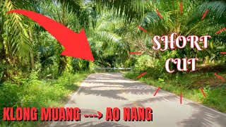 Klong Muang quotShortcutquot  Motorbike ride [upl. by Curzon]