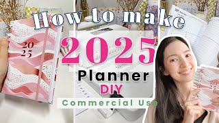 DIY 2025 Planner  Tutorial [upl. by Dnalwor295]