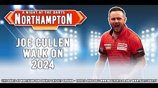 Joe Cullen Darts Walk On Northampton 2024 [upl. by Denni]