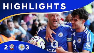 CRAZIEST COMEBACK EVER 🤩  Southampton 2 Leicester City 3 [upl. by Pasia]