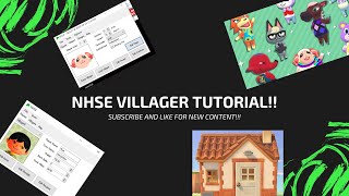 NHSE Villager Tutorial COMPLETE [upl. by Knarf]