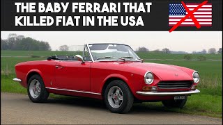 Why The 124 Spider Forced Fiats Demise In The USA  1969 Fiat 124 Sport Spider [upl. by Enialedam770]