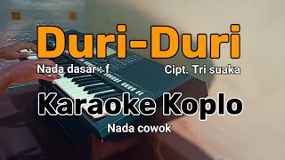 Duri duri  Karaoke Koplo Version [upl. by Attey660]