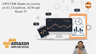 AWS CDK Handson session on S3 Cloudfront Amazon Certificate Manager and Route 53 [upl. by Seigler]