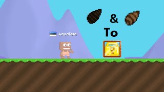 Growtopia  What to do with your Dirt and cave seeds [upl. by Anaib]