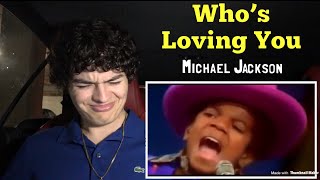 Michael Jackson  Who’s Loving You With The Jackson 5  REACTION [upl. by Izawa162]