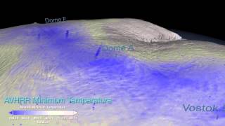 Antarctica  The Coldest Place in the World 93°  NASA Video [upl. by Hares]