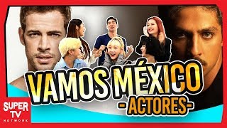 Idols coreanas reaccionan a actores mexicanos  Hola Corea [upl. by Engenia819]