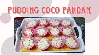 CARA MEMBUAT PUDDING COCO PANDAN [upl. by Aihtyc]