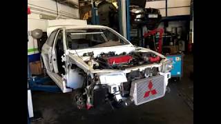 Conversion LHD Mitsubishi EVO 5  Josu Barrena [upl. by Bourgeois]