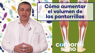 ¿Cómo se puede aumentar el volumen de las pantorrillas CORPORE SANO [upl. by Jer779]