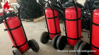 Wheeled water fire extinguisher [upl. by Nerret82]