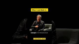 What PM Modi said about AI to Nvidia CEO Jensen Huang when no one thinking about it [upl. by Josepha377]