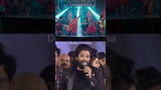 kissik Song Allu Arjun reaction at event shorts kissiksong pushpa2 sreeleela alluarjun [upl. by Nodnar]