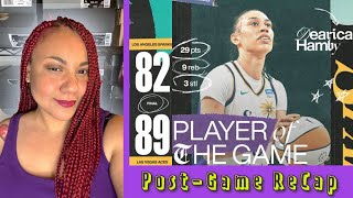 Spark Up Los Angeles Sparks vs Las Vegas Aces recap 51824 [upl. by Aneram]