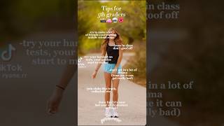 Tips for 5th graders🌺🪩👛📸 preppy school tips trending h dance tiktok algorithm viral [upl. by Richmound]