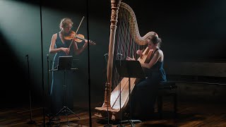 Henriette Renié  ScherzoFantaisie Elise Bertrand violin et Maëlle Martin harp [upl. by Atinas103]