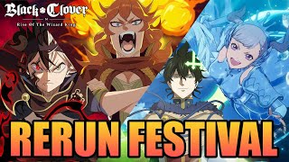 Rerun Festival Banner Selector Rekomendasi Untuk Player Baru  Black Clover M [upl. by Enneiluj]