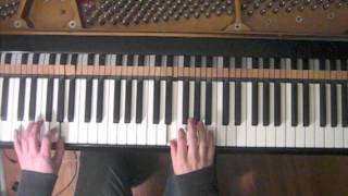 Jazz Piano Lesson 1 12 Alternative Scale Fingering for Major Scales [upl. by Ely]