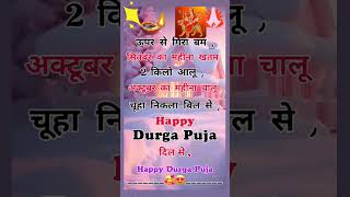 Maa durga pujan navratri love navratristatus navratrisong navratrishorts youtube youtubeshort [upl. by Hildegaard740]