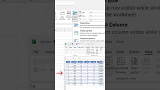 Tutorial Frezee Tabel Di Excel [upl. by Laurette333]