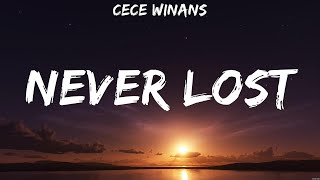 Never Lost  CeCe Winans Lyrics  First King Of Kings Happy Dance [upl. by Petey]