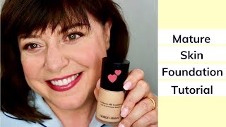 Giorgio Armani Luminous Silk Foundation Tutorial [upl. by Dill]