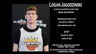 Logan Jagodzinski Basketball Highlights Class of 2021 [upl. by Eivad816]