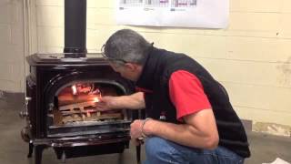 How to light your Jotul wood stove [upl. by Aicrop]