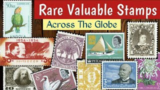 Rare Valuable Stamps From Stamp Market  50 World Philatelic Items [upl. by Consalve845]