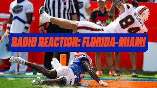 Rapid Reaction to Florida Gators 4117 loss vs Miami [upl. by Santos143]