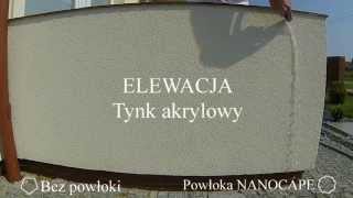 NANOCAPE  Powłoka hydrofobowa na elewacji i murku [upl. by Fahey]