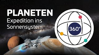 Planeten  Expedition ins Sonnensystem  VR  360° Video [upl. by Brandea]