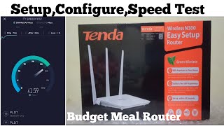 Paano isetup ang Tenda F3 N300 Router gamit ang inyong phone Quick Setup [upl. by Russel420]