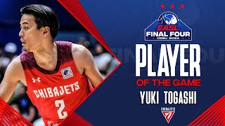 202324 EASL Final Four MVP Chiba Jets Yuki Togashi 22Point Game vs Seoul SK Knights [upl. by Anikehs]