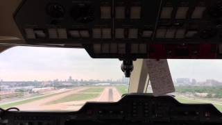 Hawker 800XP  InCockpit View  TakeOff from Dallas Love Field KDAL [upl. by Nnayd]