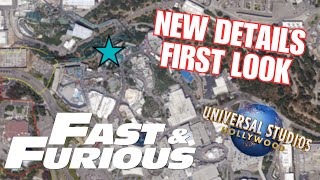 New Fast amp Furious Coaster Details From Universal Studios Hollywood [upl. by Cogswell]