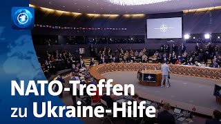 NATOAußenministerinnen beraten über Hilfe für die Ukraine [upl. by Ham538]