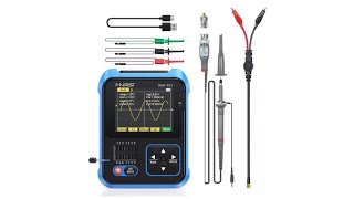 FNIRSI DSOTC3 3in1 Digital Oscilloscope Transistor Tester 500kmhz 10mss [upl. by Enileoj]