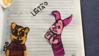 Adesivos de pooh e leitão🐻🐷 [upl. by Caldeira71]