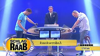 Alles voll verdreht  Raab vs Andreas  Spiel 5 Schlag den Raab 40 [upl. by Nessnaj848]