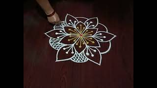 Karthika masam muggulu🪔 Karthika masada rangoli🪔 Festival kolam 🪔🪔🪔 [upl. by Nagle252]