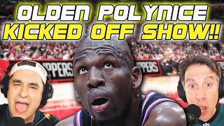 NBA great Olden Polynice GETS KICKED OFF SHOW for BAD takes on USA basketball amp Bronny  Fusco Show [upl. by Aninotna595]