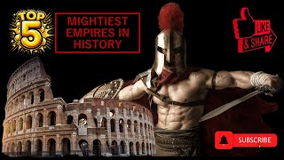 Top 5 Mightiest Empires in History [upl. by Oech973]