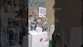 Vacuz Fully Automatic Differential Mode Toroidal Coil Inductor Hook Winding Machine Autofeed Core [upl. by Olecram]